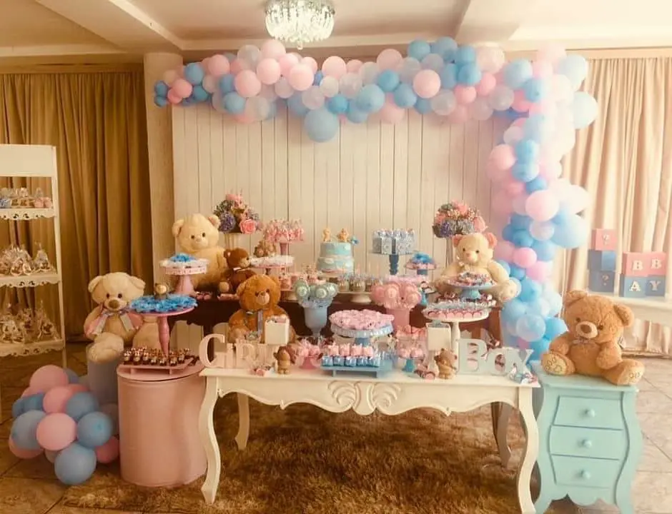 Tema de chá revelação